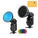 Godox Ad-s11 Witstro Flash Speedlite Accessories Godox Ad180 Ad360 Filter with for Color (Red, Blue, Green, Yellow)
