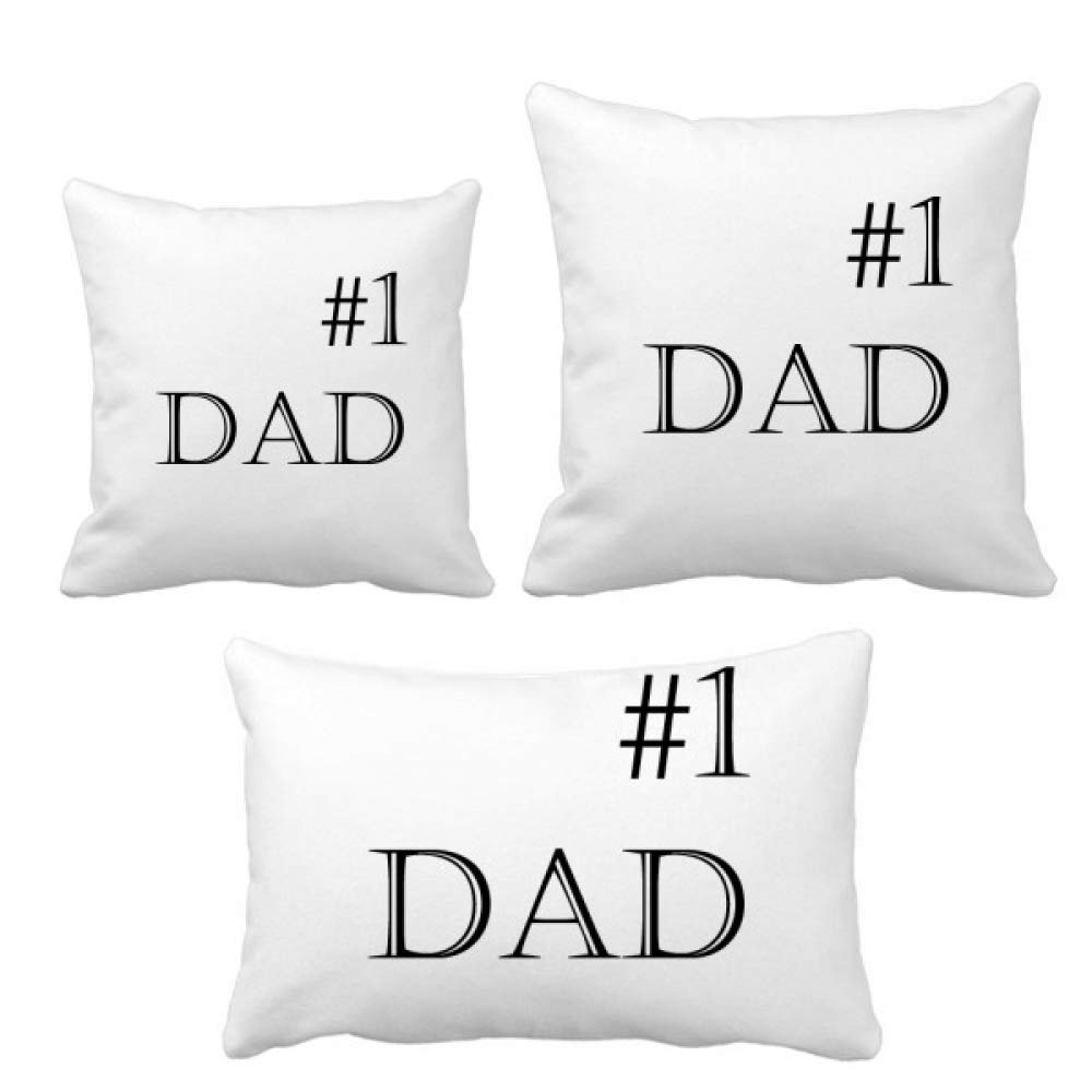 Coussin avec citation Fête des Pères parure décoration maison