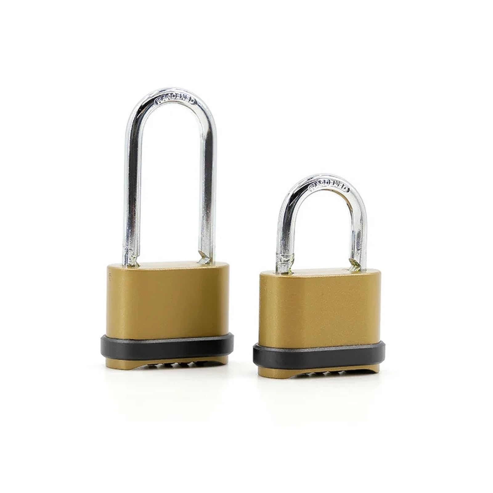 Candado Gimnasio Candado con combinación de números cuatro dígitos, cerradura impermeable for puerta armario garaje(56mm x 104mm)
