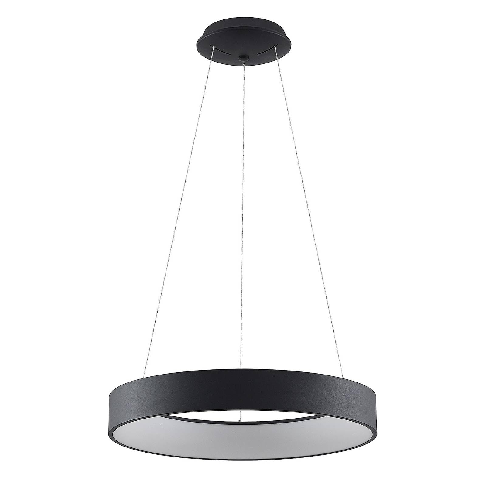 Arcchio Sand-Black, White Ceiling Light Aleksi Dimmable (Modern) In Black Made Of Metal For E.g. Kitchen (1 Light Source,) From Pendant Lighting, Lamp Hanging Ceiling