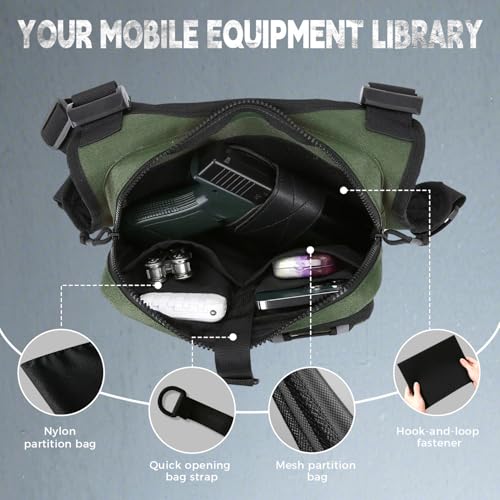 Koculemi Outdoor Sports Chest Bag for Men Secure Comfortable Carry - Image 3