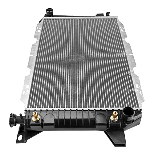 Image of PHILTOP Core Radiator Compatible with 85-96 F150 5.0L, 85-96 F250 7.5L, 89-96 F150 5.8L,F350 7.5L, 89-96 F250 5.8L,Bronco, Motorhome Chassis TOC Included(Replaces OEM 2 Row Core; w / 2-3 /8 in.)