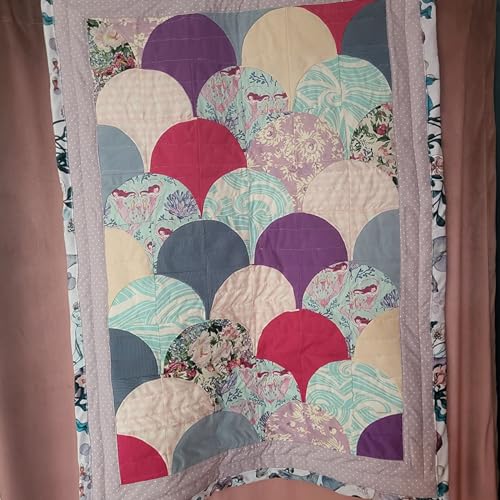 Gabarits Drunkard's Path en acrylique robuste pour coupe de patchwork précise - 6
