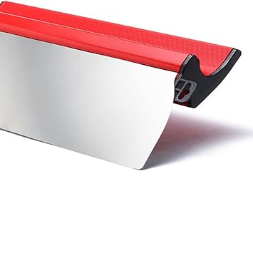 CALANDIS 25/40/60cm Drywall Smoothing Tool Stainless Steel Portable Wall Putty Knife 40cm | Plastic, Stainless Steel | 1 Piece Drywall Smoothing Spatula
