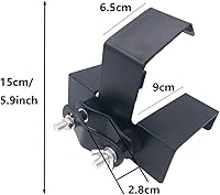 Vista 6 de Soporte de micrófono de percusión Mini estante para panderetas y agitadores Soporte de micrófono para abrazaderas en cualquier micrófono común