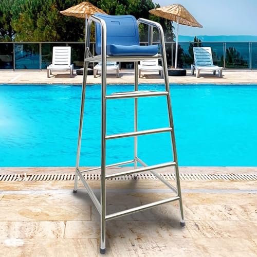 Silla de salvavidas de acero inoxidable 304 para piscina