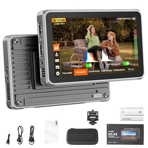 VILTROX DC-X2 カメラ フィールドモニター 6インチ Amazon.co.jp: VILTROX DC-X2 6インチ 2000nits カメラ