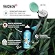 SIGG - Alu Trinkflasche Kinder - KBT Jungle Tzz - Auslaufsicher & Bruchsicher - Federleicht - BPA-frei - Klimaneutral Zertifiziert - Sport & Schule - Weissgrün mit Wildtieren im Dschungel - 0,4L