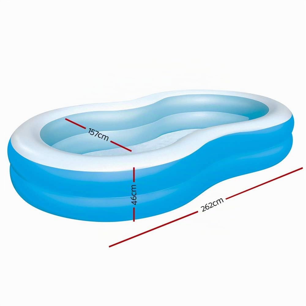 Bestway 54117-17 Aufblasbare Pools Blau/Weiß