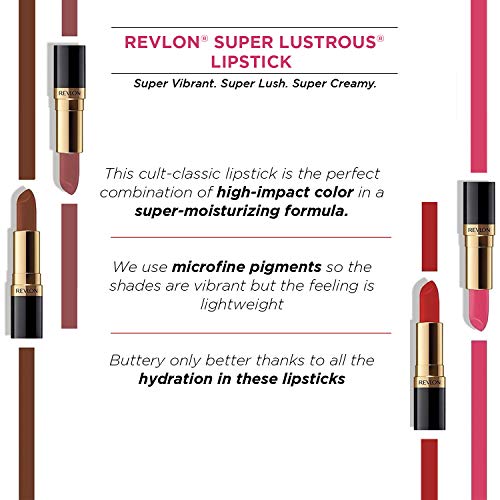 Revlon Super Lustrous Lipstick, Matte Finish - Love That Pink, Pink, 4 ml - Image 5