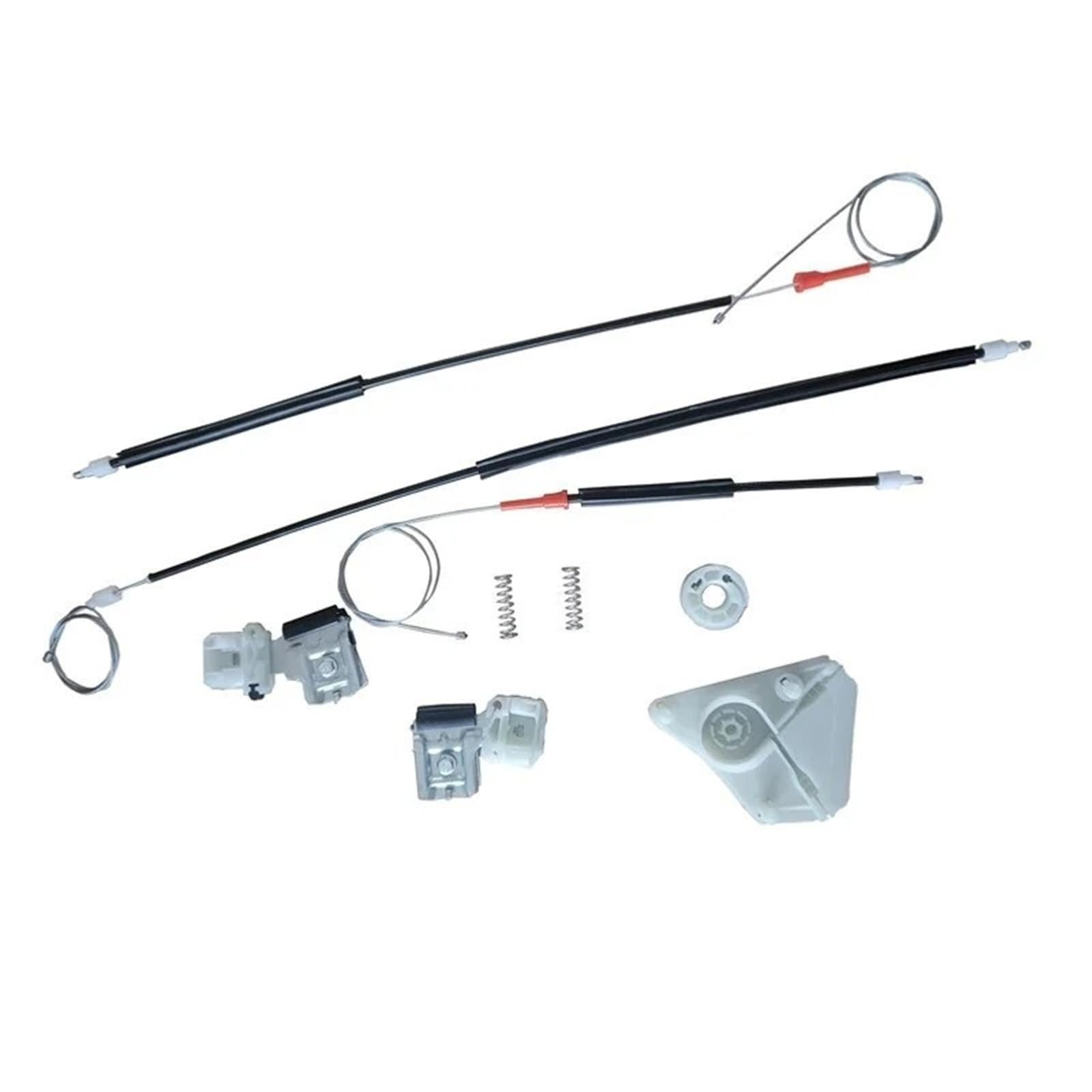 WHSDDPYXGS 6Q3837461 6Q3837462 Window Regulator Repair Kit Front Left Or Right Door for VW for Polo 9N Saloon 3 Door Window Lifter Assembly(Front Right)