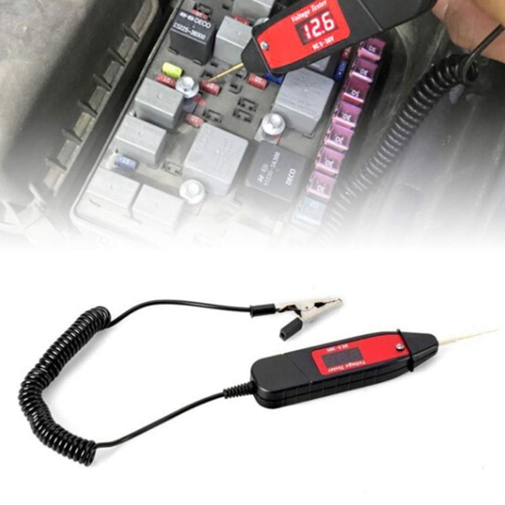 Testeur De Relais Automobile Wezalget - Diagnostic électrique 12V Avec Pinces Et Indicateur LED - 3
