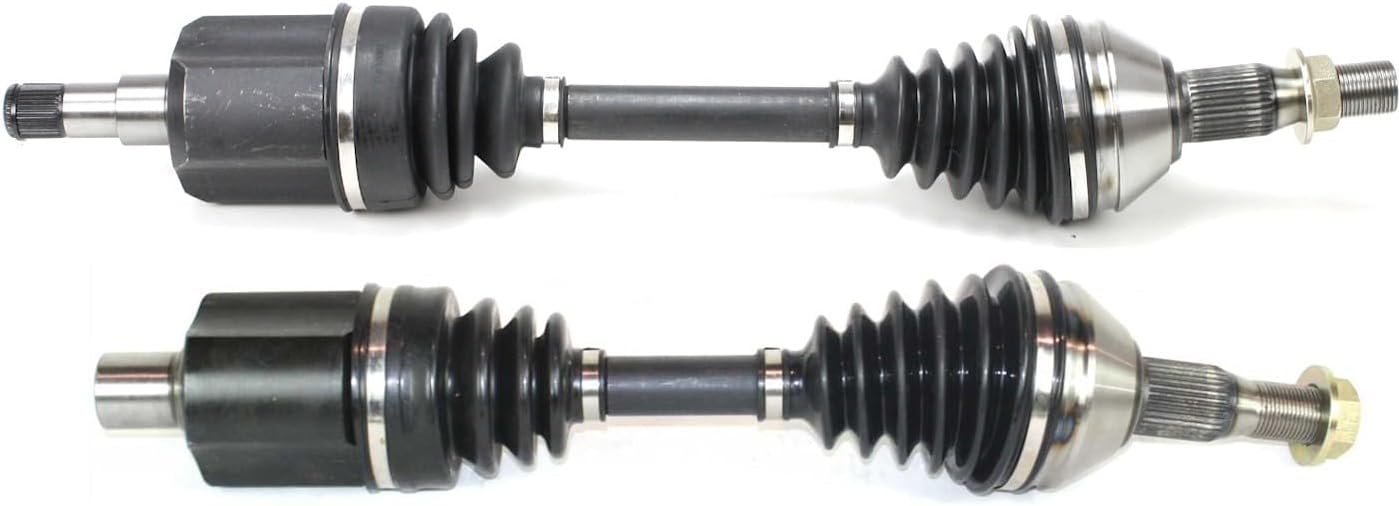 OEM-style CV Joint Axle Shaft Pair for Pontiac Bonneville 2002-2003 3.8L V6 Front Driver and Passenger
