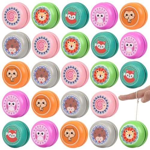 24 Pcs Yoyo Party Favors Classroom Must Haves Birthday Goodie Bag Stuffers Pinata Return Gifts