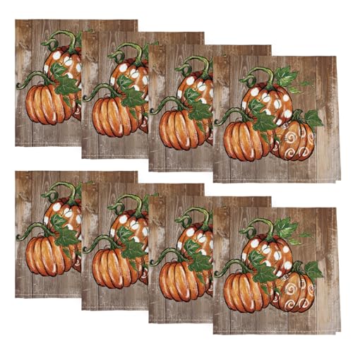 Servilletas de Tela Horaldaily 18 x 18 Pulgadas Set de 8 miniatura 1