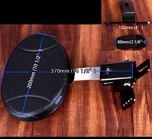 Kit dossier pilote amovible contre le mal de dos en Harley Touring FLHX - 5