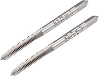 Vista 7 de uxcell Macho de la máquina 1/4-20 BSW Rosca H2 de alta velocidad del tornillo de acero roscas roscado herramienta de roscado 2pcs