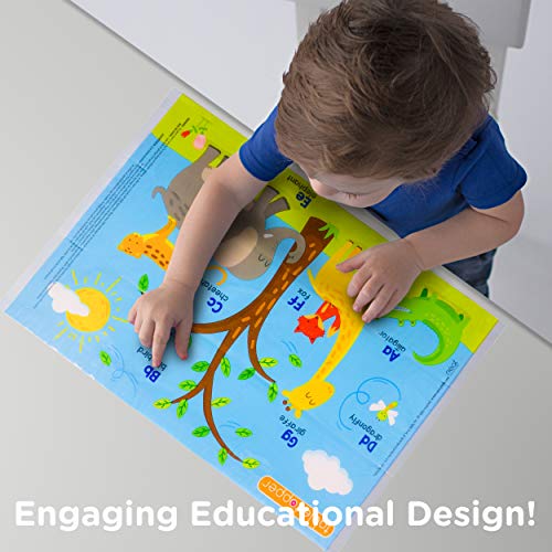 Neat Solutions Table Topper Disposable Stick-On Placemats In Reusable Package, Gender Neutral, 12" X 18", 60 Count (Pack Of 1) (Styles May Vary) #TOP3