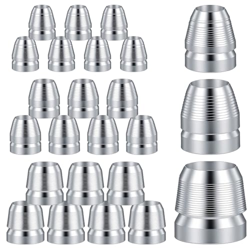 21Pcs Axe Handle Replacement Wedges Metal Axe Hammer Handle Wedges, Safety Round Metal Wedge Kit with 3 Sizes 0.31/0.39/0.47 Inch for Axes Claw Hammer Sledge Tools