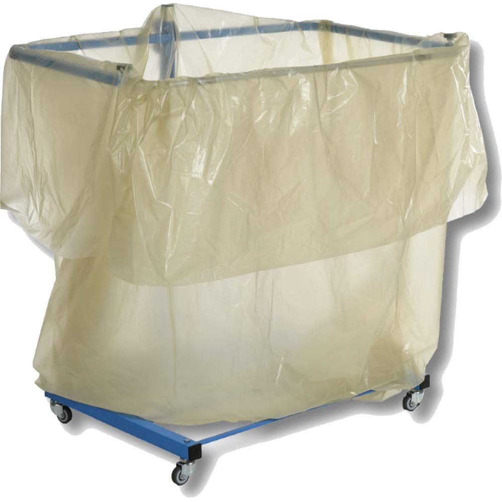 Seitenfaltenmüllsäcke Styroporentsorgungssäcke 1250+850x2400mm 2500liter, 100 Stück