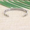 Joycuff-Inspirational-Bracelets-for-Women-Mom-Personalized-Gift-for-Her-Engraved-Mantra-Cuff-Bangle-Crown-Birthday-Jewelry JoycuFF Encouragement Gifts for Women Inspiratioanl Jewelry for Women Birthday Gifts for Teen Girls Friendship Bracelets for Her Graduation Engraved Stainless Steel Cuff Bracelet for Women