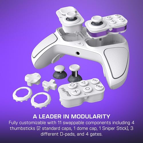 Image of Bundle of Turtle Beach Atlas 200 Wired Gaming Headset Officially Licensed for PS5 & PS4 - White + Victrix Pro BFG Reloaded Wireless Gaming Controller Officially Licensed for PS5, PS4, PC - White