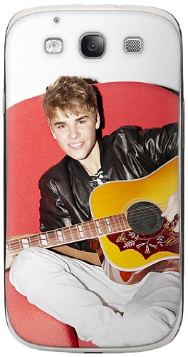 Zing Revolution MusicSkins MS-JB250415 Premium Product Skin for Samsung Galaxy S 3 - Non- Retail Packaging - Justin Bieber Guitar