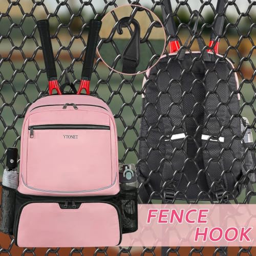 Image of Ytonet Tennis Bag Tennis Backpack for Women Men 2 Rackets