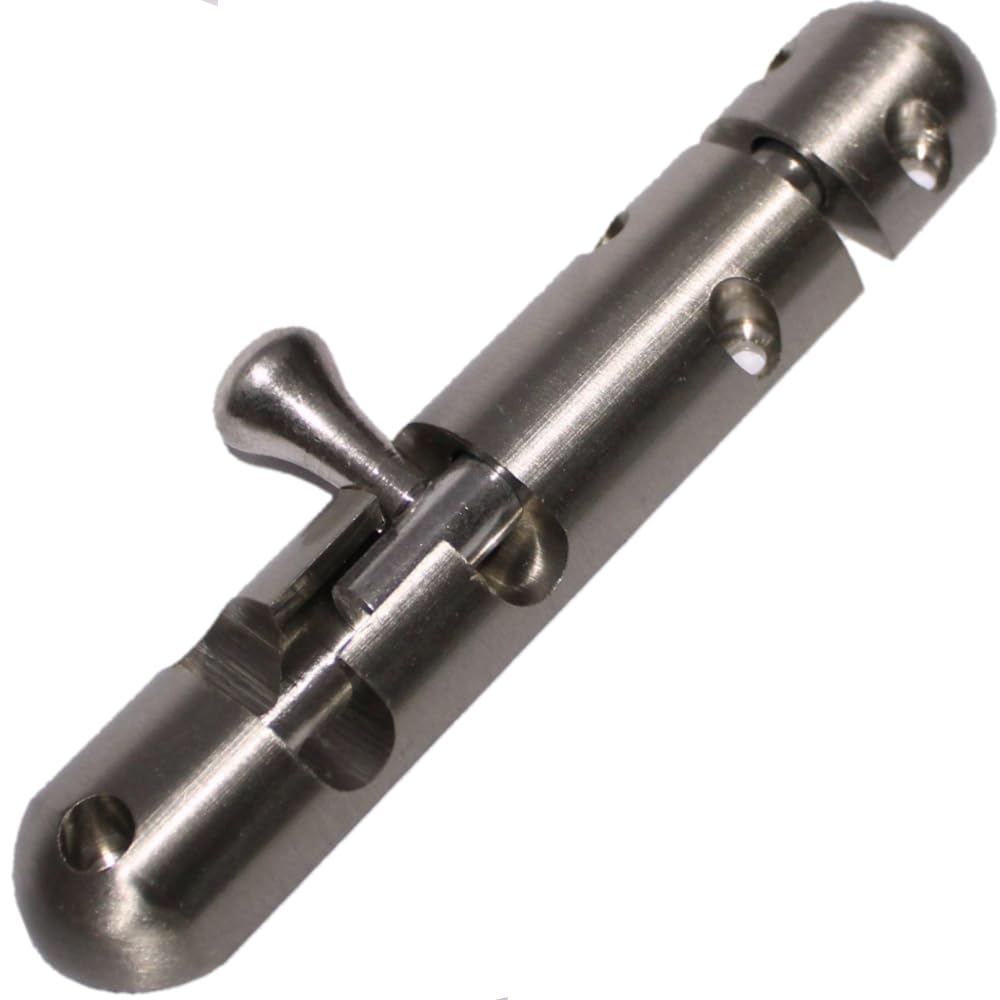 RiseOm Brass Tower Bolt/Sliding Latch Lock Capsule Design (2, Silver-3 inch) (B084KRTHFG) Amazon Price History, Amazon Price Tracker