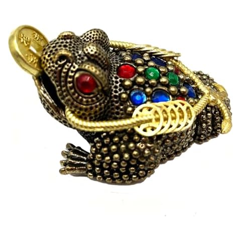 Dinaauto Money Frog Brass Statue Cover