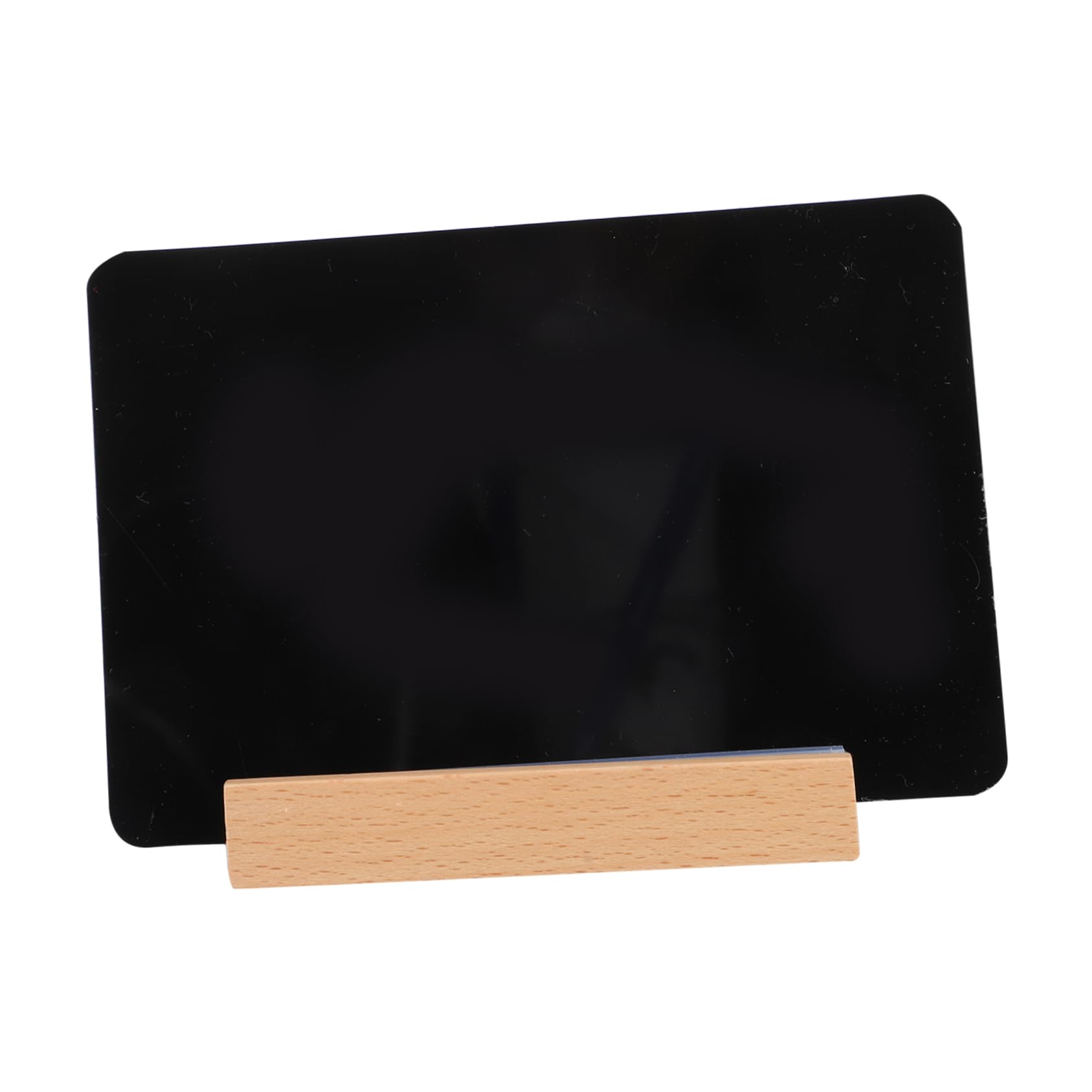 Gadpiparty Small Chalkboard Sign with Base Reusable Blackboard for Home and School Message Board Stylish Display for Menus Events and Decorations