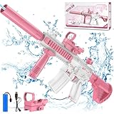 Dolanus Electric Water Gun for Kids Adults - Automatic Squirt Gun with up to 32 Ft Long Range, Summer Outdoor Beach Swimming Pool Party Toys, Gift for Kids Age 8 9 10 11 12 Years Old Boys