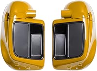 Vista 10 de Kit de carenados ventilados inferiores para Harley Davidson Touring Road Street Electra Glide 2014-2022 (azul superior)
