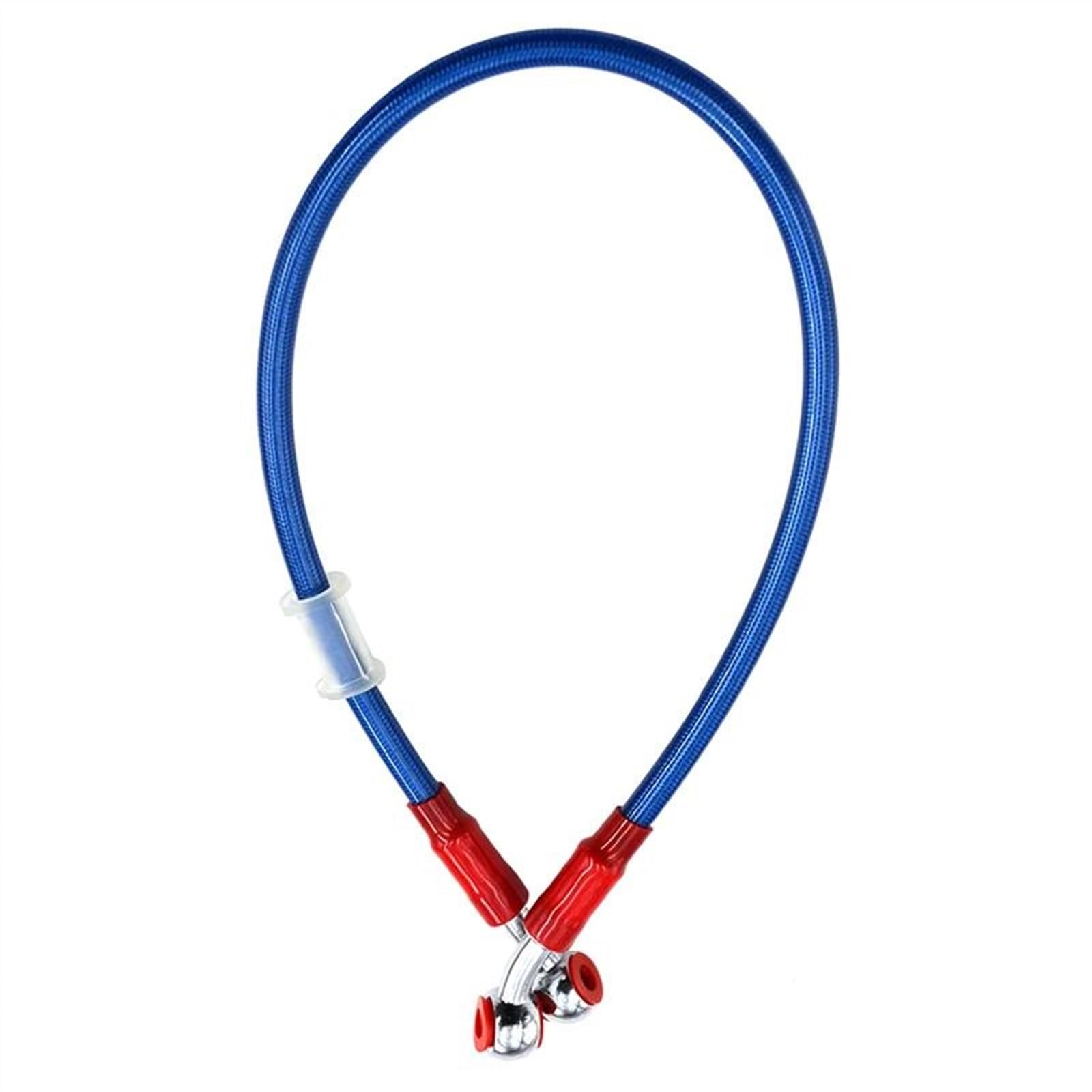 Motorbike Part 230cm 2300mm Motorcycle Accessories Brake Line Or Clutch Oil Hose Pipe(Blue)