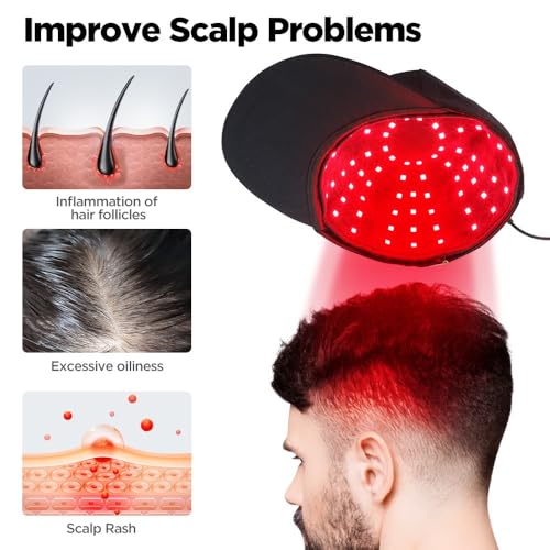 Image of Bequest Laser Cap with 96 US FDA Approved & Clinically Proven Hair Loss Treatment at Home | Low Level Laser Therapy For Hair Regrowth In Men & Women