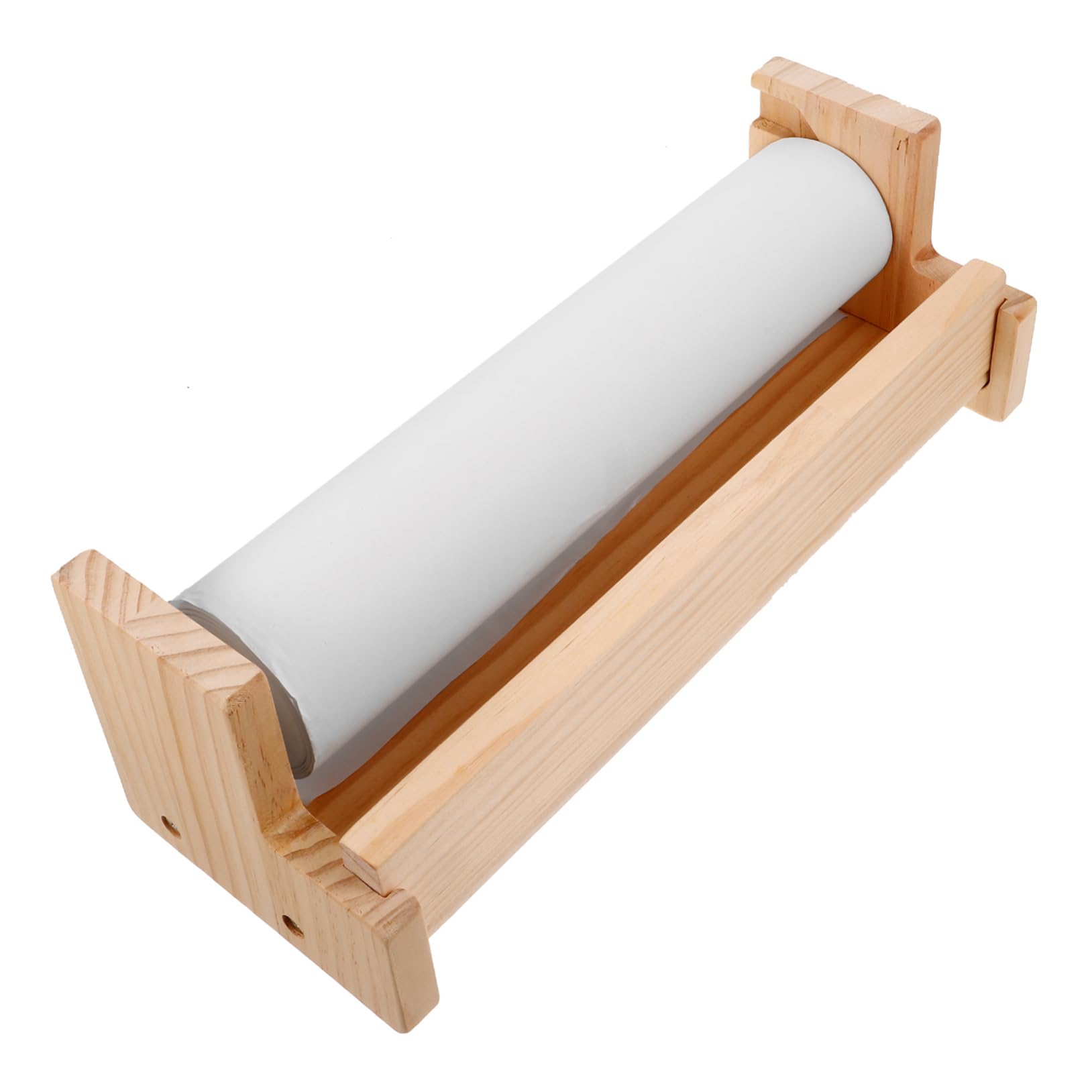 Cavalletto in Legno da Tavolo per Ragazzo Ragazza Rotolo di Carta da Disegno Multifunzionale Salvaspazio per Attività Creative e Scrittura