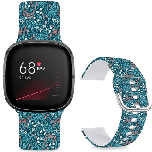 Sjiangqiaop^[vgrvoh Fitbit Versa 4/ Versa 3/Sense 2/SenseΉ \tgVR X|[cXgbv Xgoh jp (ԂƗ΂̉)