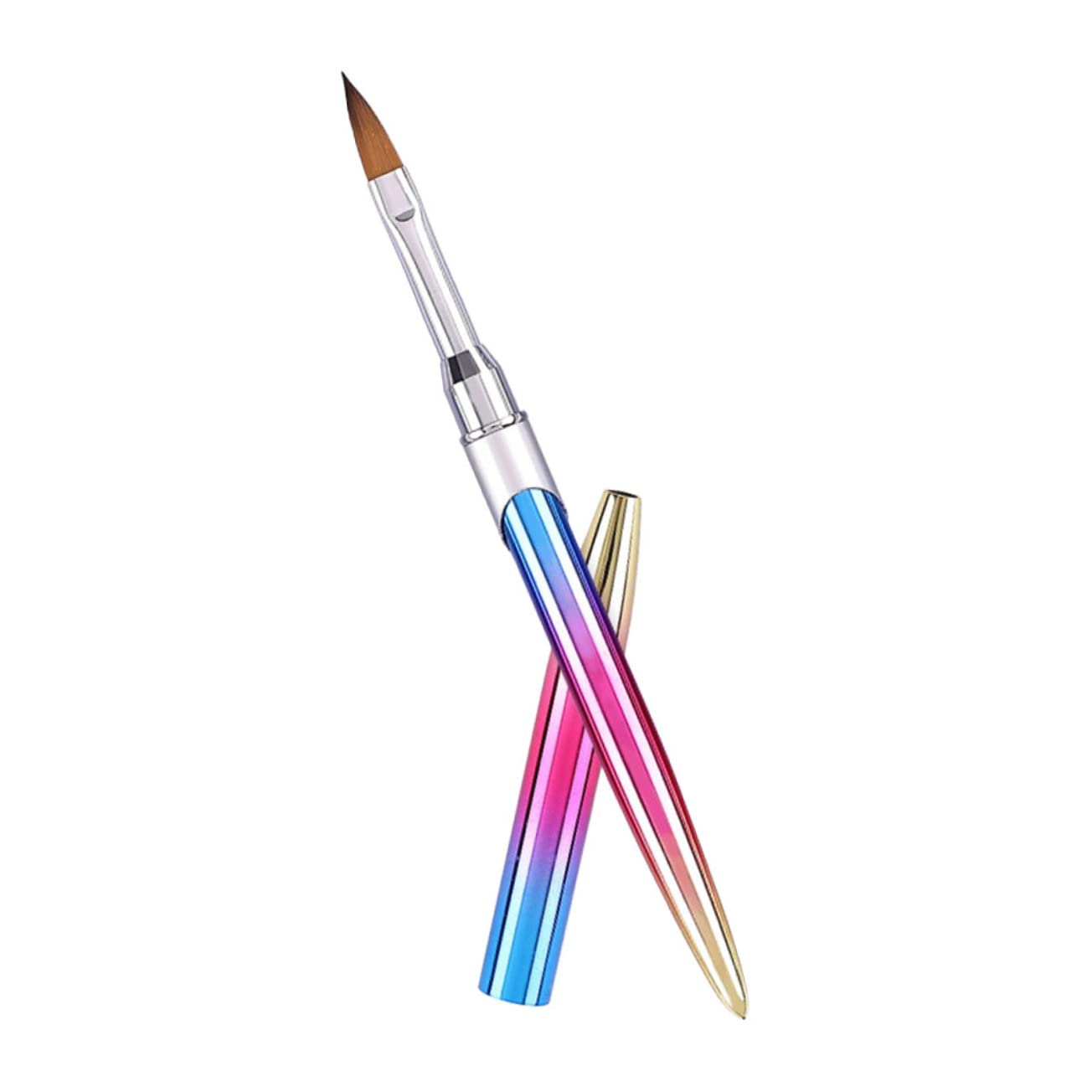 WOFASHPURET DIY Nail Art Painting Pen Manicure Dotting Brush Liner Tool for Gradient Nail Art Flexible Durable Brushes for Creative Nail Designs for Home Salon Use