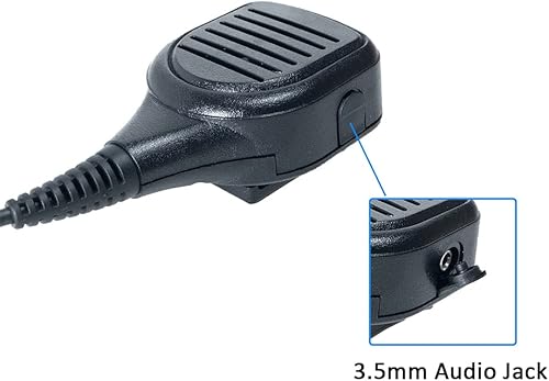 Miniatura 3 de Speaker Mic Shoulder Microphone Compatible with Motorola Radio XTS1500 XTS2500 XTS3000 XTS3500 XTS5000 XTS5000r JT1000 HT1000 MTS2000 MTX9000 MTX960