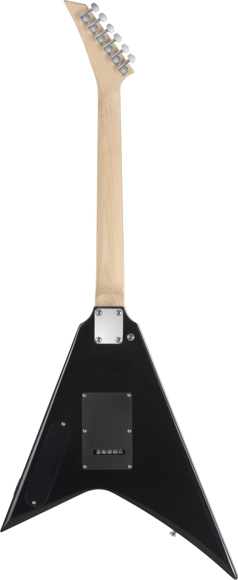 Rocktile MG-3013 Blade Chitarra Elettrica - Serie Heavy a 6 corde con corpo in tiglio, manico in acero, 2 Humbucker, FR-Style Tremolo, 22 tasti, scala 25,5" Mensur, cavo e accessori - Black