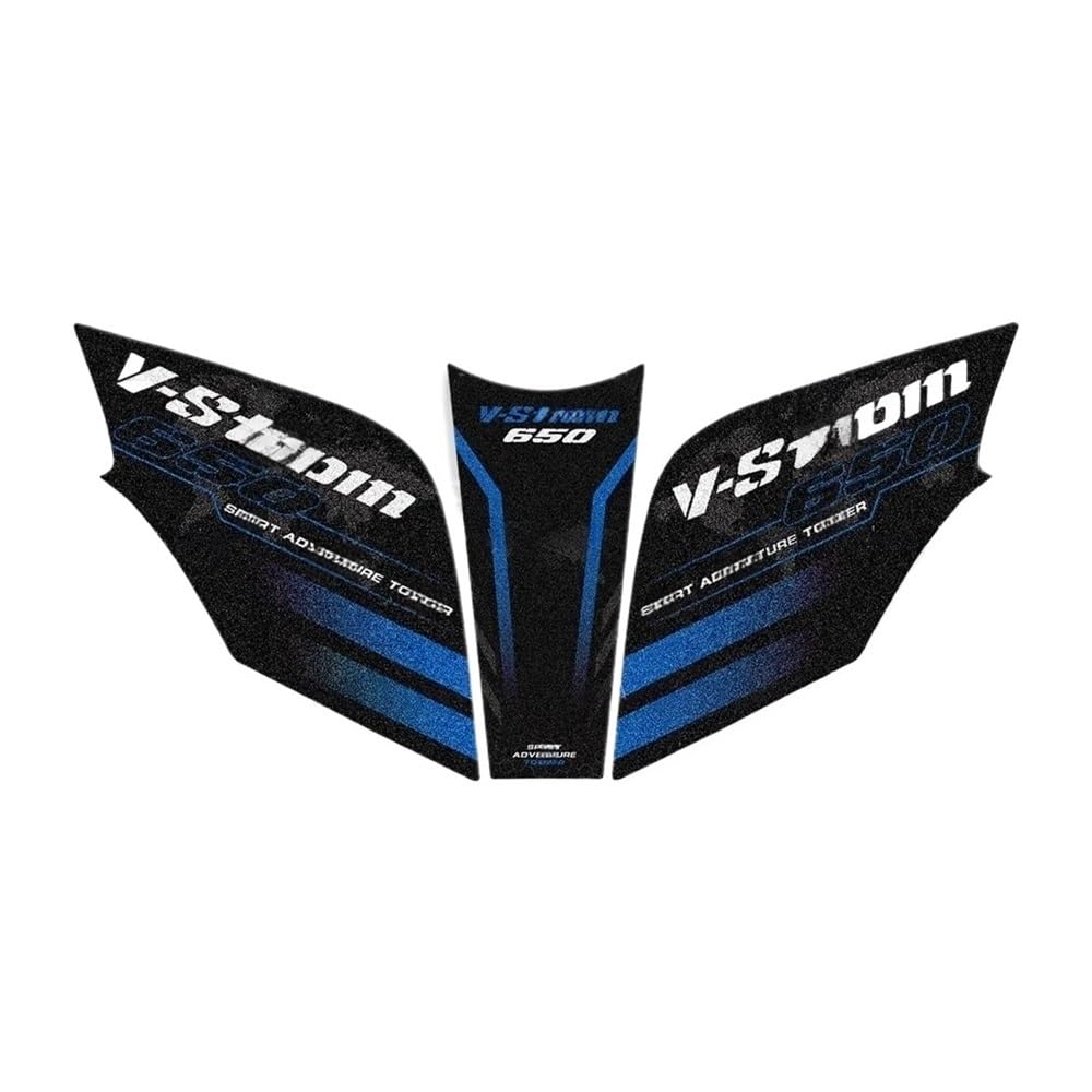 Motorcycle Fuel Tank Protector for Suzuki Vstrom 650 dl650 DL V-Strom 650XT Motorcycle Accessories Tank Fuel Sticker Decal(Lavender)