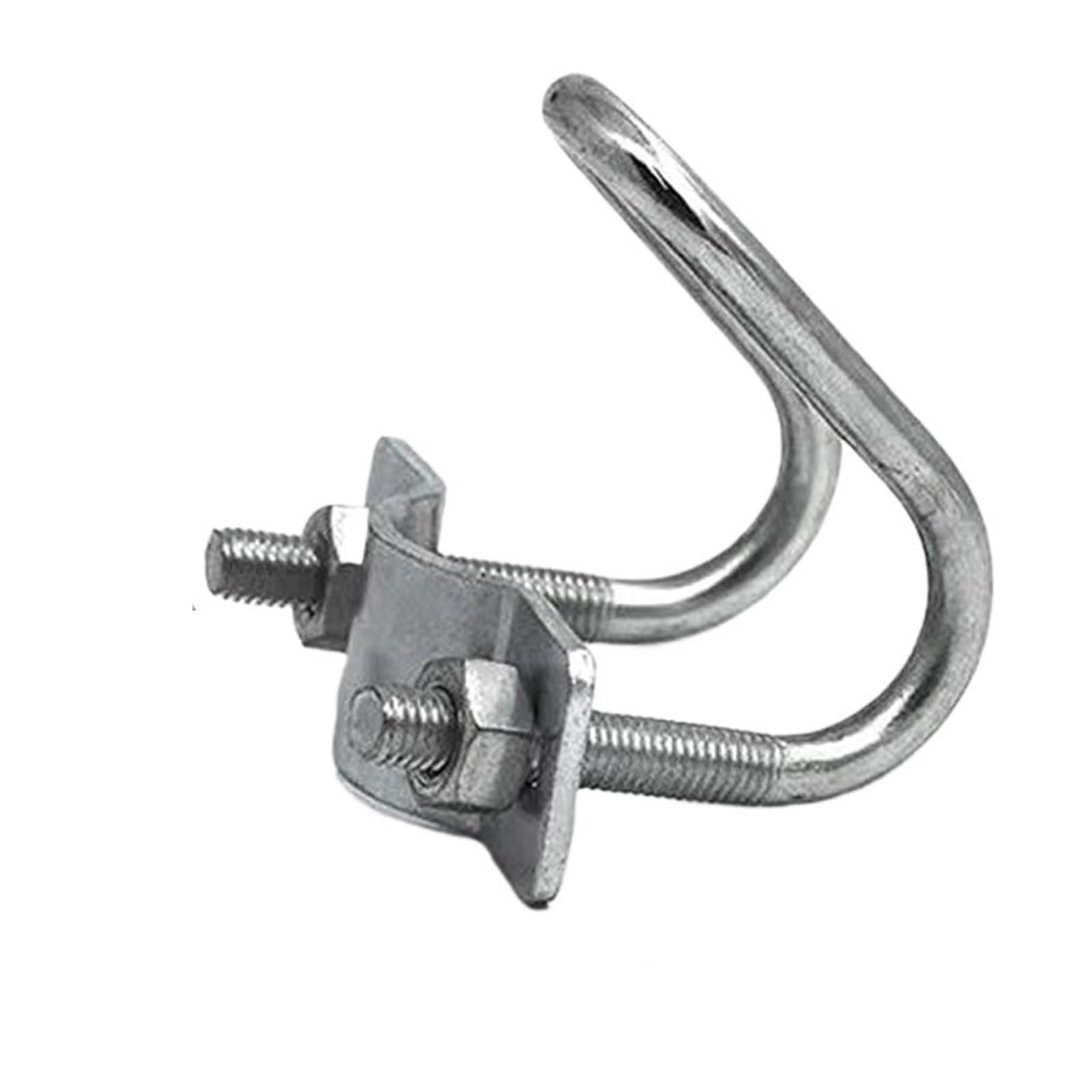 abrazaderas de tubo transversal, Tamaños múltiples de la abrazadera tubo cruzada del doble U acero inoxidable 304(M8x25x50mm)