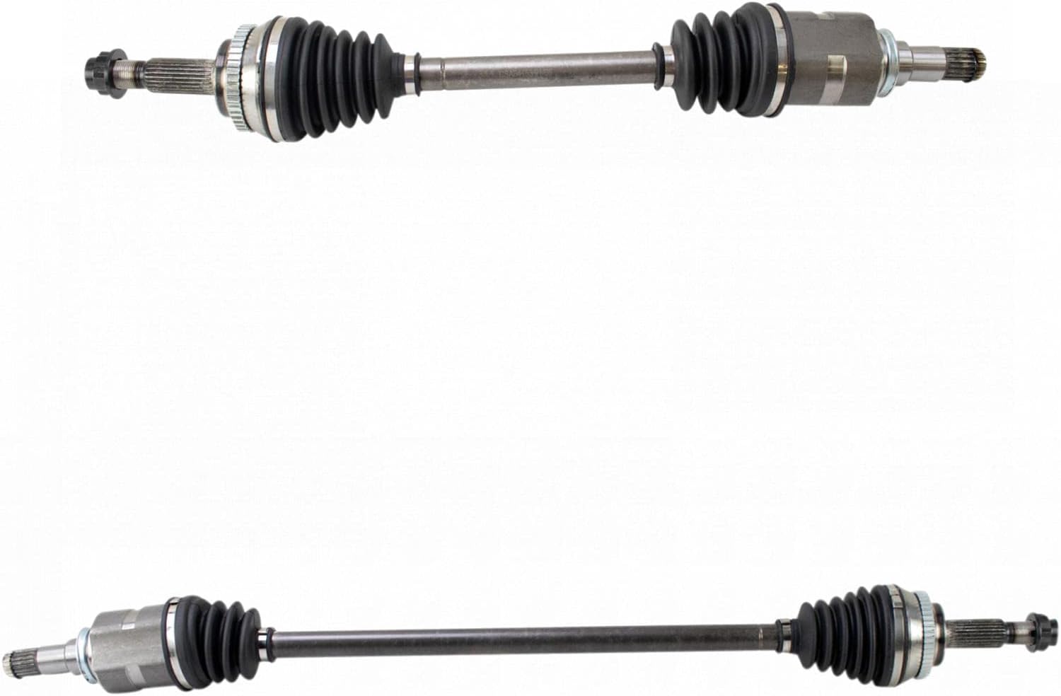 TRQ Front Driver Side and Passenger Side CV Axle Assembly Set 2 Piece Compatible with 11-18 Toyota Corolla 09-10 Corolla Base Model S XLE LE 09-13 Matrix Base Model 09-10 Pontiac Vibe 1.8L