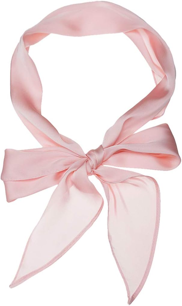 Women Plain Solid Color Pure Skinny Scarf Scarves Long Neckerchief Hair Band