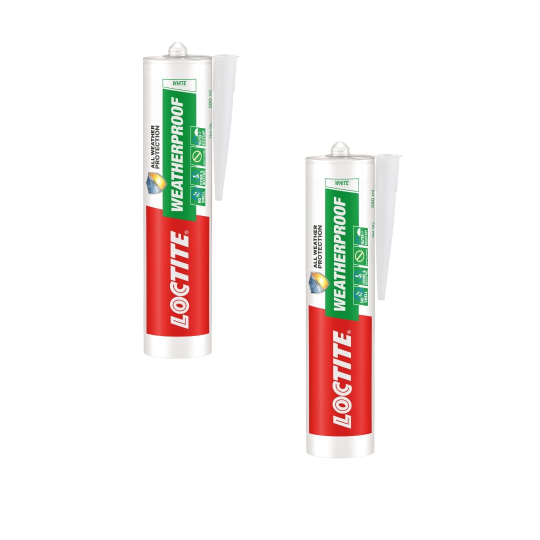 Loctite Weatherproof sealant(Black), neutral, indoor & outdoor, ACP, glass, glazing, tiles, ultra fast drying, heat resistant, no stringing, waterproof silicone adhesive, tile grout, 280 ml product image 10