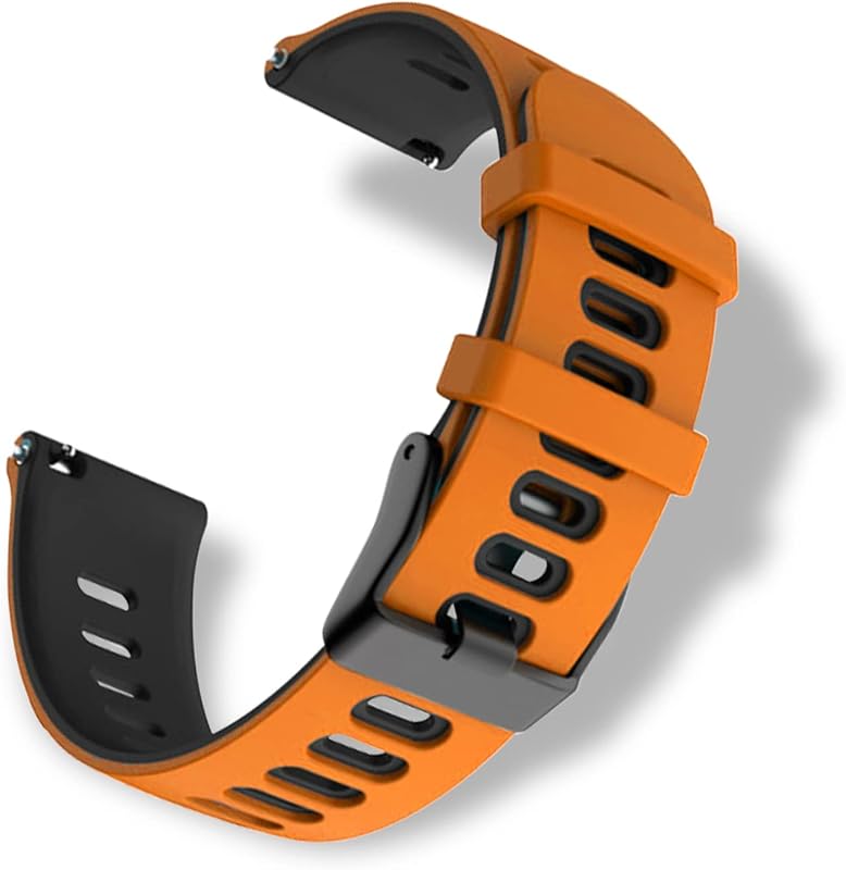 Sport 20mm/22mm Watch Band Silicone | Quick Release Strap, Soft Breathable, Comfortable, Watch Band 20mm/22mm Silicone, Replacement Bands for Men Women