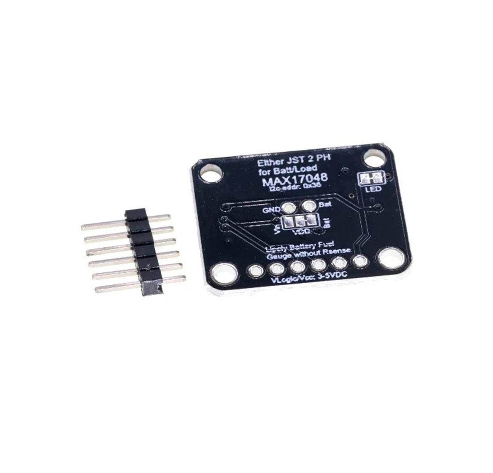 ChuFort MAX17048 Moduł monitora 2,5 V-5,5 V Miernik mocy STEMMA QT I2C