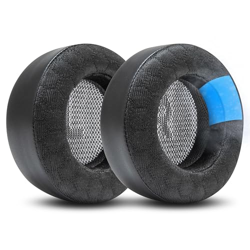 WC Freeze V2 Virtuoso Max - Almohadillas de Gel Refrigerante para Auriculares Corsair Virtuoso Max | Diseñadas por Wicked Cushions | Máximo Confort, Tela de Refrigeración Freeze V2 Nueva, Extra Gruesas | Negro miniatura 1