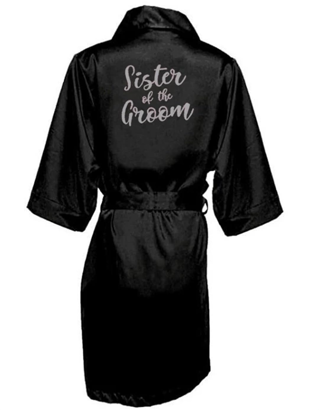 Yeuyyben Sposa Damigella D'Onore Abito Madre Sorella Della Sposa Accappatoio Matrimonio Kimono Raso