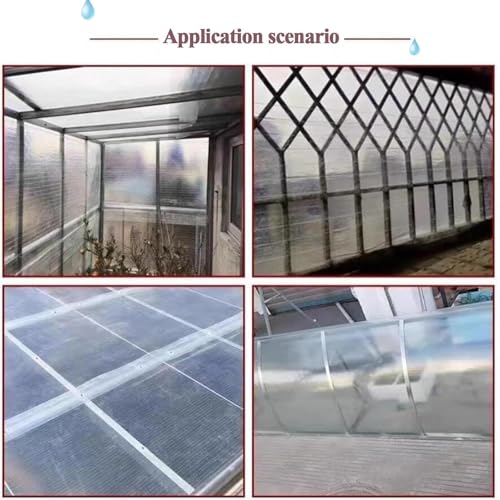 Feuille de remplacement antichoc en polycarbonate avec protection UV